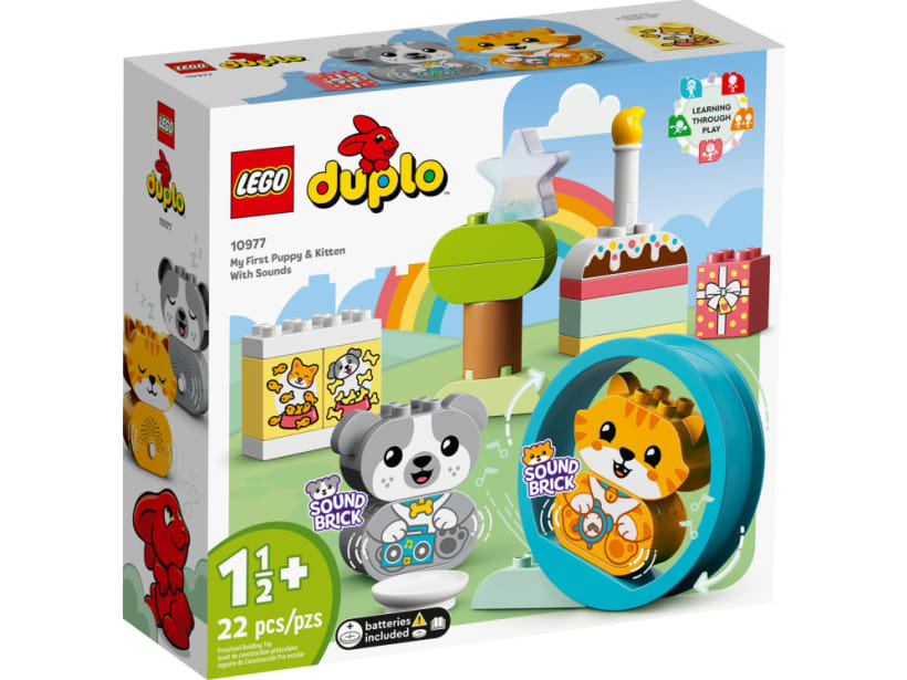 Image of LEGO Set 10977 My First Puppy & Kitten With Sounds