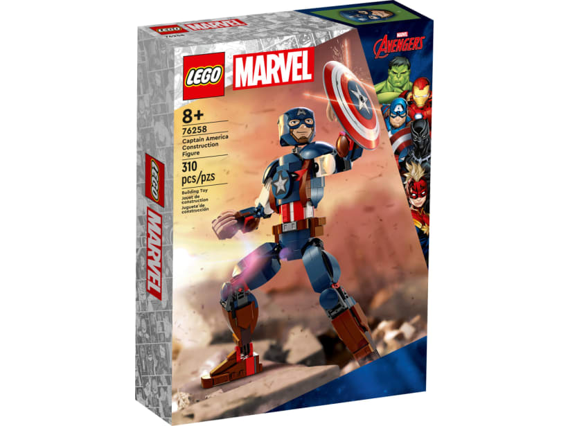 Image of LEGO Set 76258 Captain America Construction Figure