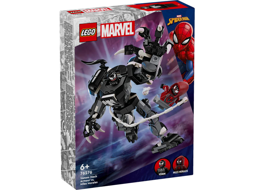 Image of LEGO Set 76276 Venom Mech Armor vs. Miles Morales