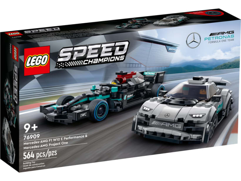 Image of LEGO Set 76909 Mercedes-AMG F1 W12 E Performance & Mercedes-AMG Project One