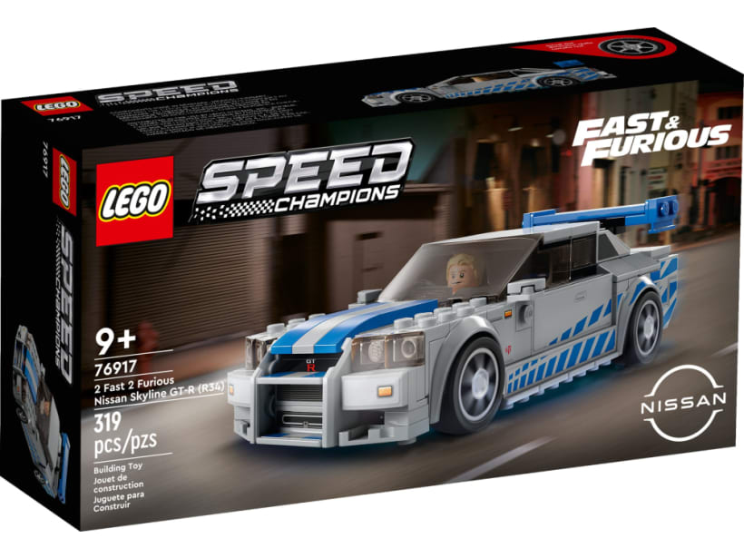 Image of LEGO Set 76917 2 Fast 2 Furious Nissan Skyline GT-R (R34)